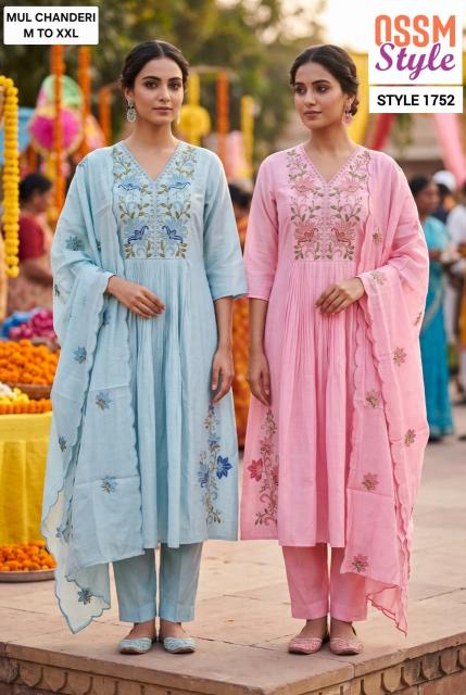 Ossm style 1752 kurti for girls wholesale